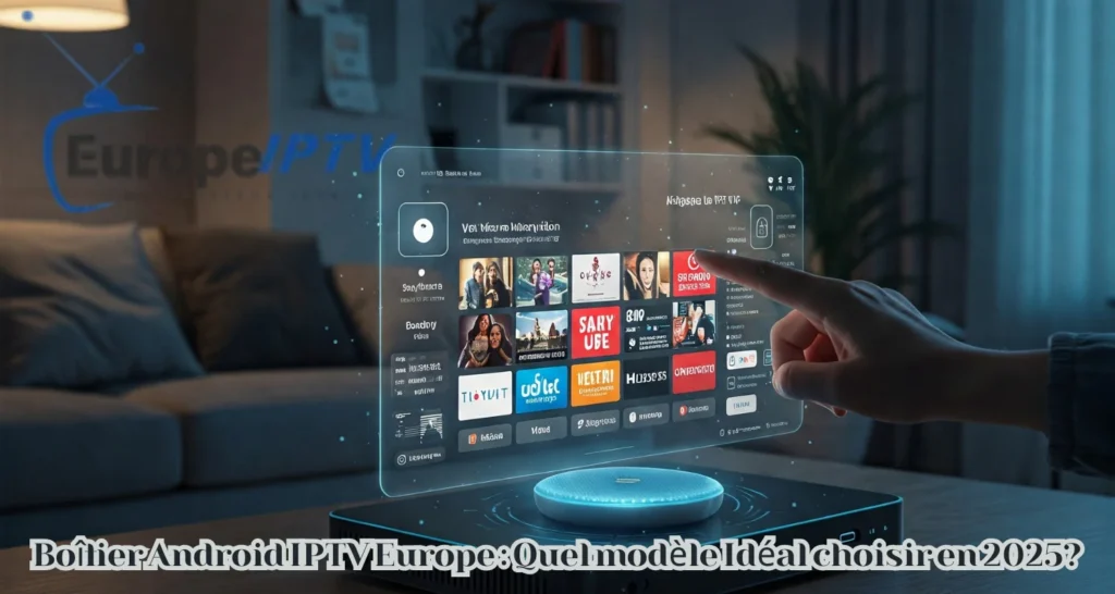Boîtier Android IPTV Europe