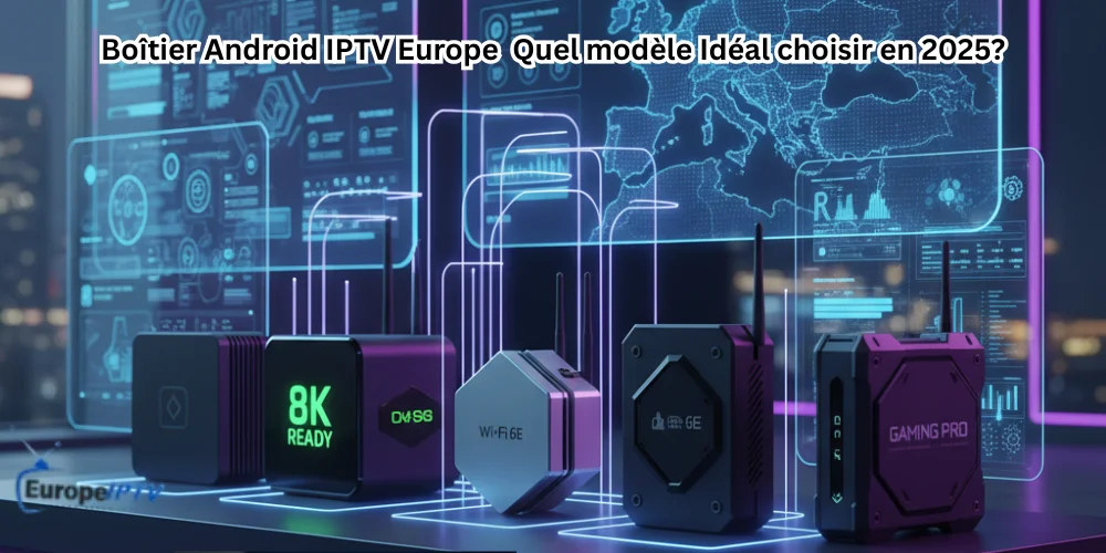 Boîtier Android IPTV Europe Quel modèle Idéal choisir en 2025?