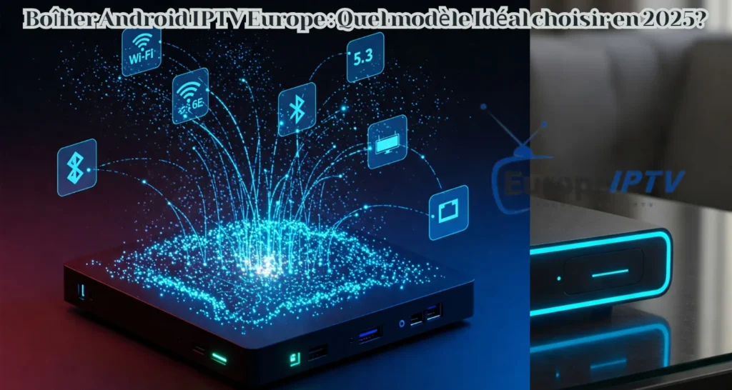 Boîtier Android IPTV Europe