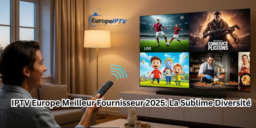 IPTV Europe Meilleur Fournisseur 2025: La Sublime Diversité
