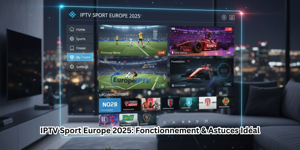 IPTV Sport Europe 2025: Fonctionnement & Astuces Idéal