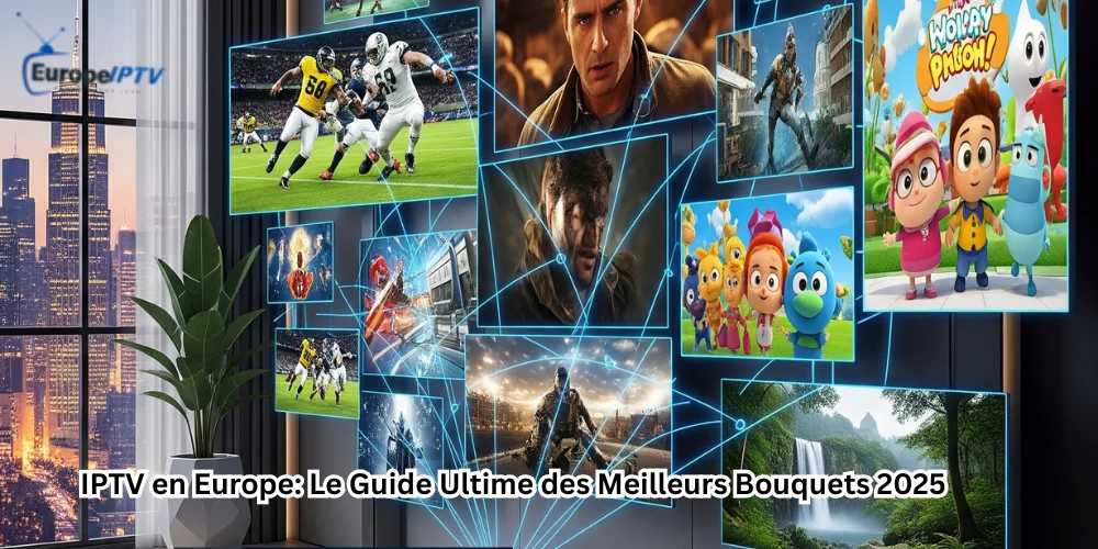 IPTV en Europe: Le Guide Ultime des Meilleurs Bouquets 2025