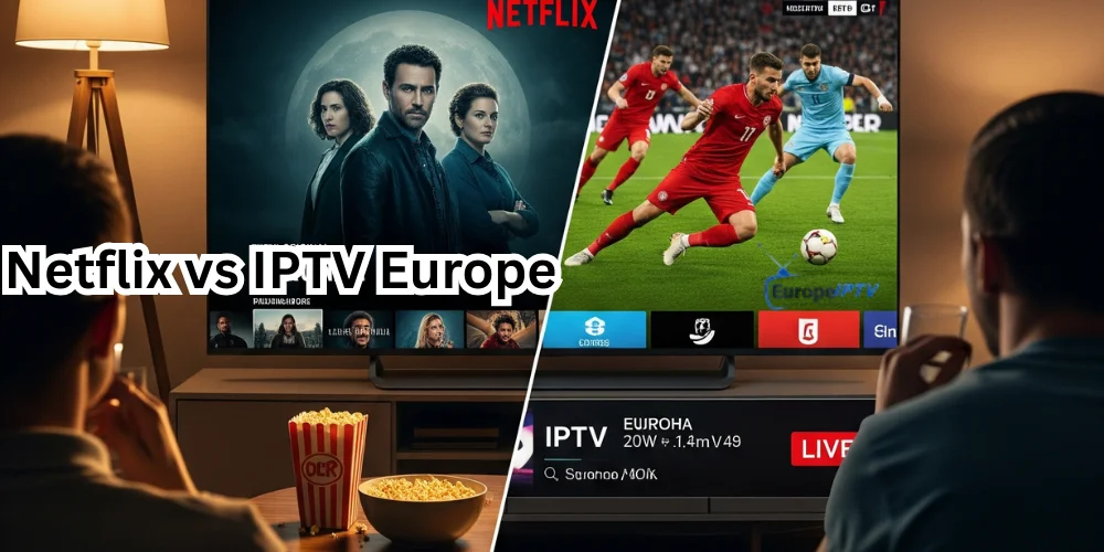 Netflix vs IPTV Europe